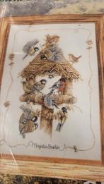 Borduurpakket lanarte 32274 marjolein bastin vogelhuis, Ophalen of Verzenden, Zo goed als nieuw, Borduurpakket