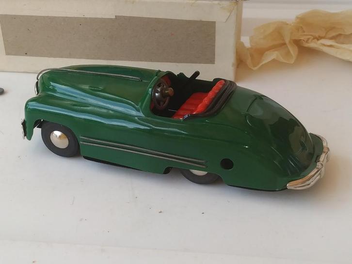 TRI-ANG MINIC no.2  MINT Model CONVERTIBL SPORTS "BEEP" Car, Hobby en Vrije tijd, Modelauto's | 1:43, Nieuw, Auto, Overige merken