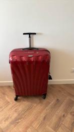 Samsonite koffer 75 cm met gebruikers sporen 4wielen, TSA, Sieraden, Tassen en Uiterlijk, Koffers, Gebruikt, Hard kunststof, 45 tot 55 cm