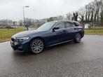 BMW 3-Serie 320i 184pk Aut 2020 Blauw, Auto's, 1998 cc, Achterwielaandrijving, Zwart, 4 cilinders