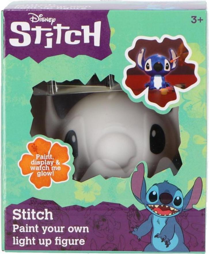 Stitch schilder je eigen glow in the dark beeldje, Hobby en Vrije tijd, Knutselen, Nieuw, Knutselwerk, Ophalen of Verzenden