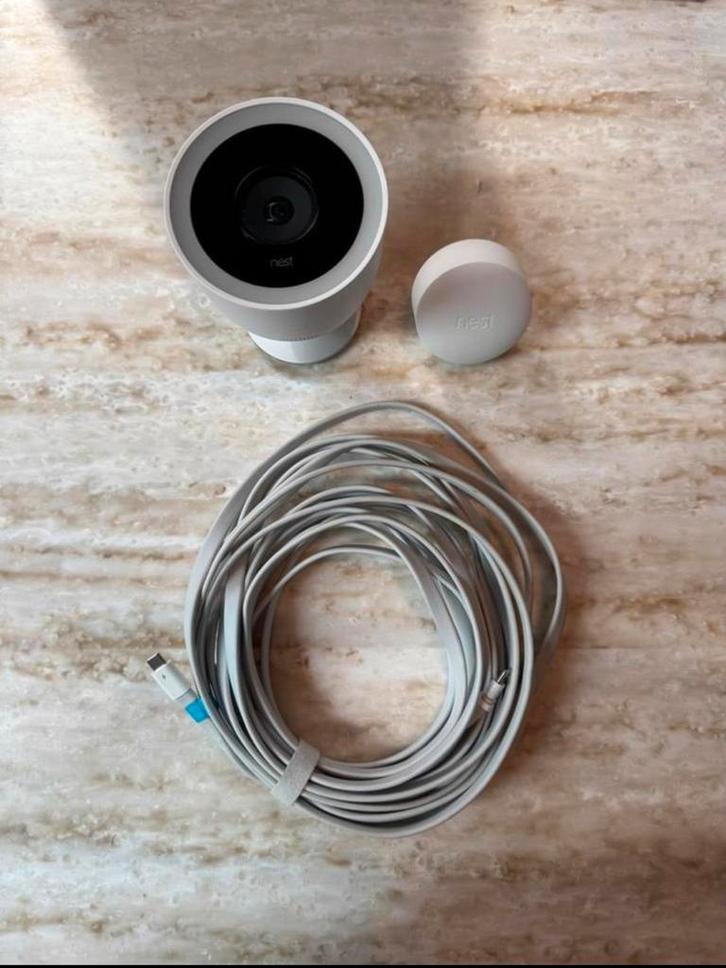 4 stuks Nest Cam IQ Outdoor - Beveilig uw huis!, Audio, Tv en Foto, Videobewaking, Gebruikt, Buitencamera, Ophalen