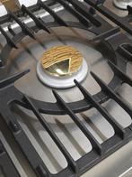 Luxe Fornuis Lacanche 100cm crème & messing 2 ovens, Witgoed en Apparatuur, Fornuizen, 60 cm of meer, Ophalen of Verzenden, Zo goed als nieuw
