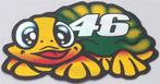 Valentino Rossi, The Doctor, 46 metallic sticker #21, Motoren, Accessoires | Stickers, Ophalen of Verzenden