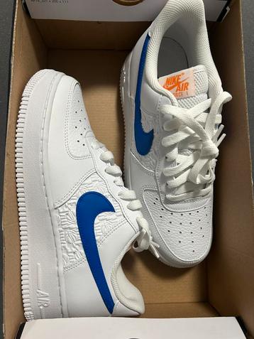 Nike airforce 1 race-blue maat 38.5 beschikbaar voor biedingen