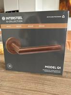 Intersteel Deurbeslag Nieuw in Doos - Brons & Zwart, Ophalen of Verzenden, Nieuw, Overige materialen, Klink of Kruk