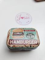 Vintage Mini Blikje - Hamburger Design, Ophalen, Nieuw, Overige, Overige merken