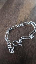 Zilveren armband 925 - 17/19 cm, Ophalen of Verzenden, Zo goed als nieuw, Zilver, Zilver