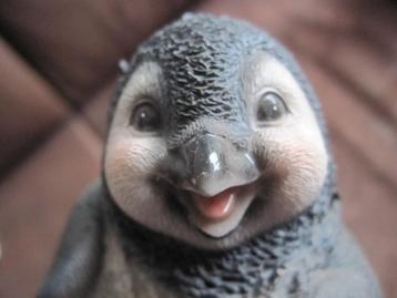 Beeldje: Pinguin op steker beschikbaar voor biedingen