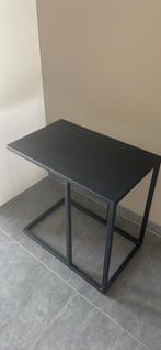 Bijzettafel, Huis en Inrichting, Ophalen, Metaal of Aluminium, 55 tot 75 cm, Zo goed als nieuw