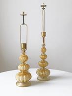 2x Midcentury tafellamp Barovier Toso Italiaans design, Mid-century modern design, fifties, sixties, Italiaans, 50 tot 75 cm, Ophalen of Verzenden