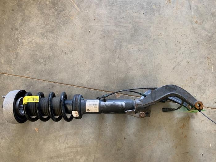 Schokdempervork links-voor van een BMW X5, Auto-onderdelen, Ophanging en Onderstel, BMW, Gebruikt, 3 maanden garantie, Ophalen of Verzenden