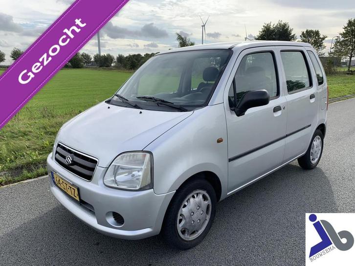 Auto's gezocht Inkoop Auto's Wij kopen auto's Auto te koop, Auto's, Suzuki, Particulier, Te koop, Wagon R+, ABS, Airbags, Alarm