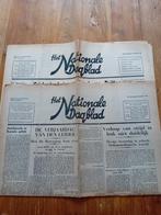 2x NSB Krant Het Nationale Dagblad 1941, Verzamelen, Verzenden, Overige soorten, Nederland