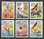 Guinee-Bissau 1984  Olympische Spelen, Verzenden, Overige landen, Gestempeld