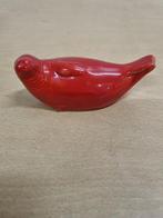 Beeld zeehond rood aardwerk, Verzamelen, Beelden en Beeldjes, Ophalen of Verzenden
