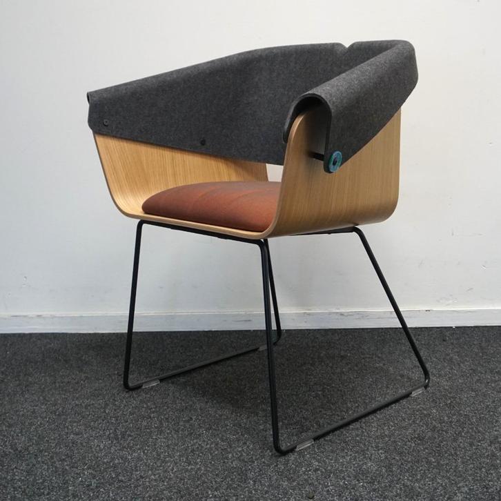 Vepa Whale Tail Vergaderstoel, Duurzame Design Stoelen, Huis en Inrichting, Stoelen, Gebruikt, Vijf, Zes of meer stoelen, Hout