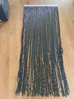 Sunarts vliegengordijn antraciet 90 x 210 cm, Doe-het-zelf en Verbouw, Deuren en Horren, 80 tot 100 cm, Ophalen of Verzenden, 200 tot 215 cm