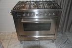 Boretti gasfornuis met 6 kookzones en oven, Ophalen, Gebruikt, 60 cm of meer, Grill