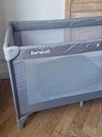 Brevi campingbedje inklapbaar met extra matras, Ophalen, Zo goed als nieuw, Rechthoekig, In hoogte verstelbaar