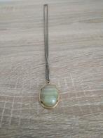 antieke hanger met edelsteen Larsonite?, Ophalen of Verzenden, Gebruikt