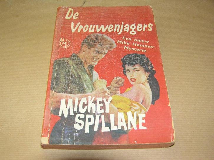 Mickey Spillane/DE VROUWENJAGERS (UMC MS 9), Boeken, Detectives, Gelezen, Ophalen of Verzenden
