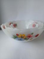 Set Arcopal schalen bloemen, Ophalen of Verzenden