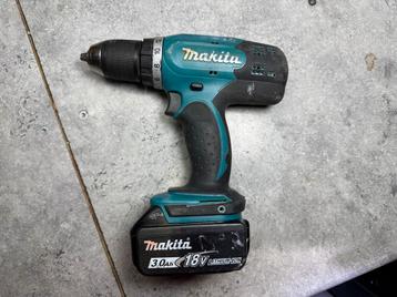 Makita DDF458 18V LXT boormachine met 3.0Ah accu beschikbaar voor biedingen