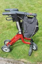 Rollator Rehasense Streamer CF, Medium,  Rood, Diversen, Rollators, Ophalen of Verzenden, Opvouwbaar, Zo goed als nieuw