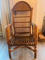 Vintage rotan stoel, Huis en Inrichting, Stoelen, Ophalen of Verzenden
