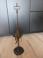 Antieke Olielamp met Schaar, Klem en Dover, Antiek en Kunst, Antiek | Lampen, Ophalen of Verzenden