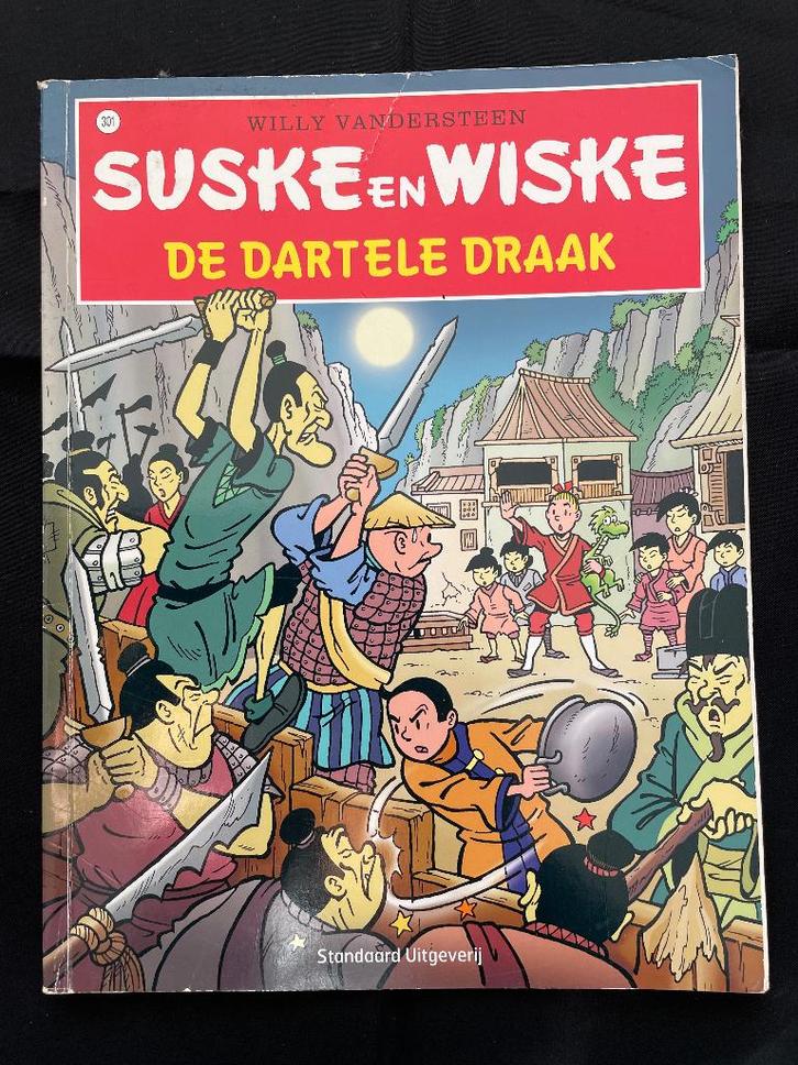Suske en Wiske - De Dartele draak. 1e druk 2008, Boeken, Stripboeken, Gelezen, Eén stripboek, Ophalen of Verzenden