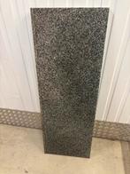 Marmeren werkblad - 137x49 cm, Ophalen, Gebruikt, 100 tot 150 cm, Grijs