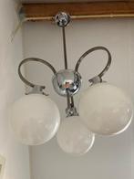 Vintage Hanglamp Gispen / GISO (?)., Huis en Inrichting, 50 tot 75 cm, Ophalen of Verzenden, Zo goed als nieuw, Glas