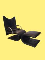 Vintage design fauteuil, 'Zen chair' van Ligne Roset, Huis en Inrichting, Leer, Ophalen of Verzenden, Zo goed als nieuw