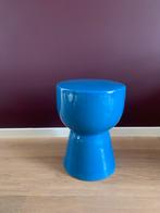Blauw keramiek bijzettafeltje Polls Potten stijl, Overige materialen, Minder dan 55 cm, Gebruikt, Rond