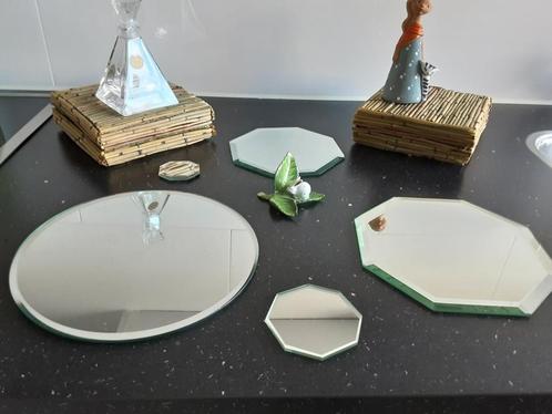 SPIEGELGLAS in DIV. MATEN, Huis en Inrichting, Woonaccessoires | Spiegels, Zo goed als nieuw, Minder dan 50 cm, Minder dan 100 cm