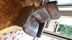 Loungestoel, Huis en Inrichting, Ophalen, Minder dan 50 cm, Gebruikt, Leer
