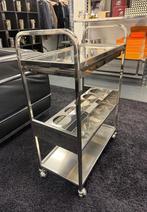 Dranken Trolly, Inox Italy, Ophalen of Verzenden, Gebruikt