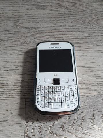 Zeldzame Samsung Ch@t 335 wit in goede staat beschikbaar voor biedingen