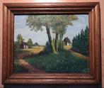 Dittrich olieverf 1941 gesigneerd.Zeldzaam.Nette lijst., Ophalen of Verzenden