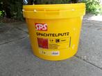 Spachtelputz sps emmer Ral 9010, Doe-het-zelf en Verbouw, Verf, Beits en Lak, Ophalen, Gebruikt, Wit, Verf
