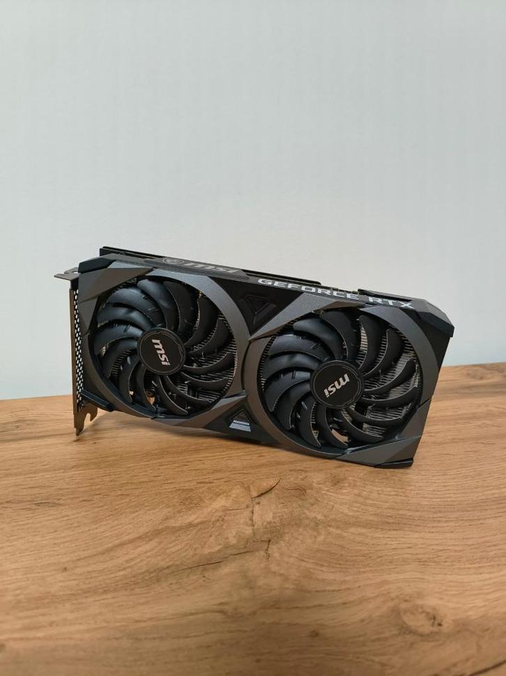 MSI GeForce RTX 3060 Ti Gaming X 8G LHR, Computers en Software, Videokaarten, Zo goed als nieuw, Nvidia, PCI-Express 4.0, GDDR6