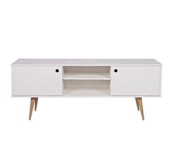 Gratis retro TV-dressoir hout kast dressoir wandmeubel beschikbaar voor biedingen