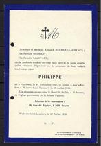 Rouwbrief   17-7-1949, Verzamelen, Ophalen of Verzenden