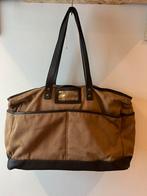 Canvas tas vintage, Verzenden, Zo goed als nieuw, Handtas