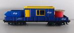 NS wagon met Bouwkeet, Kabelhaspel en Puincontainer (06), Hobby en Vrije tijd, Modeltreinen | H0, Wisselstroom, Ophalen of Verzenden