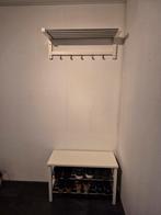 Ikea Tjusig kapstok + schoenenrek, Huis en Inrichting, Woonaccessoires | Kapstokken, Ophalen, Gebruikt, Wandkapstok, Minder dan 100 cm
