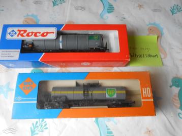 Roco 4356 B en Pico 54291, BP ketelwagons voor Märklin beschikbaar voor biedingen