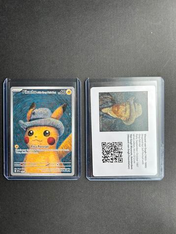 Pikachu with grey felt hat #85 MINT van gogh beschikbaar voor biedingen